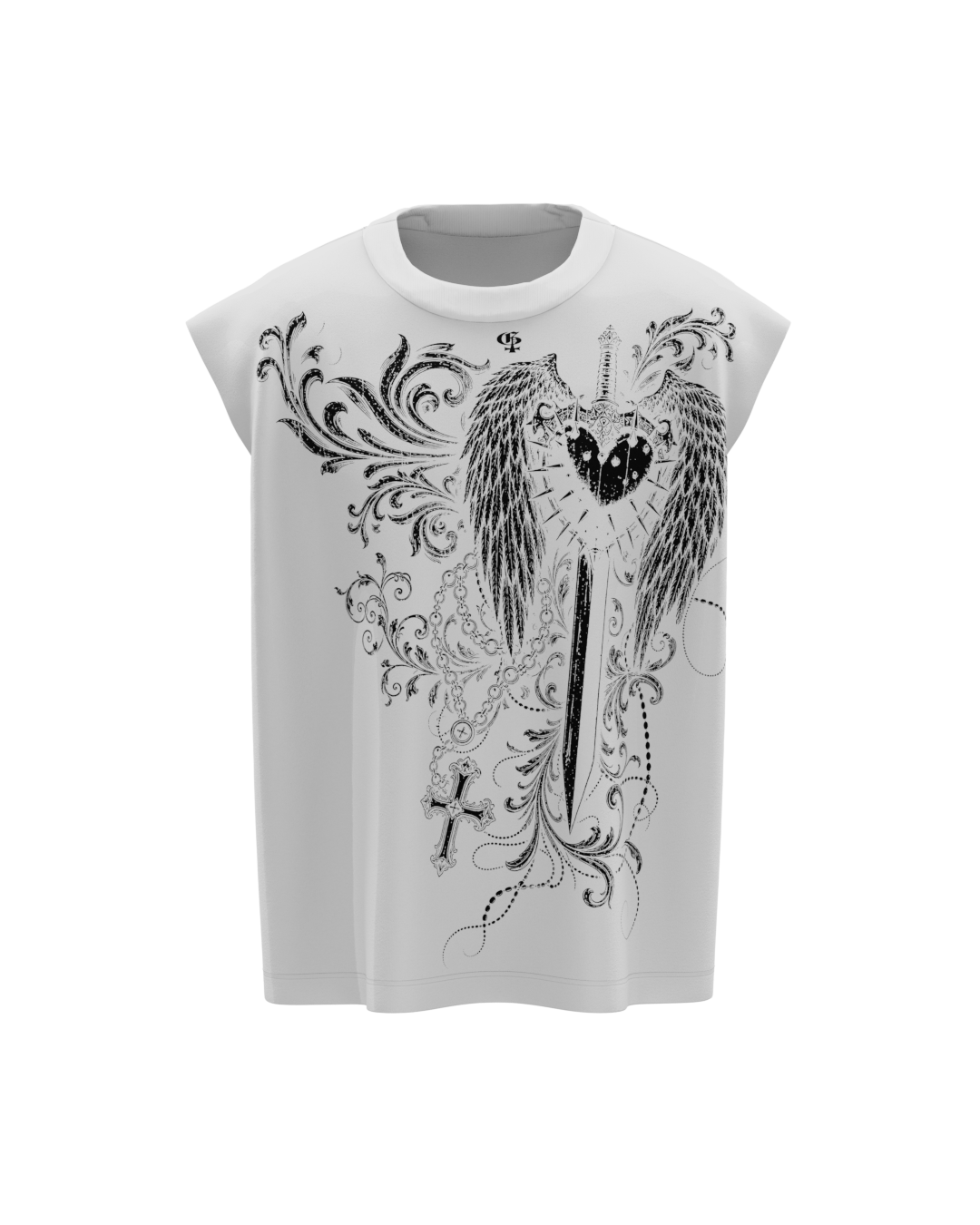 White Dagger Vest