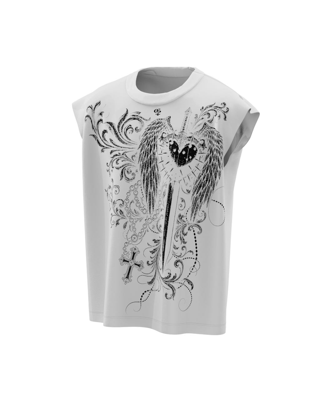 White Dagger Vest