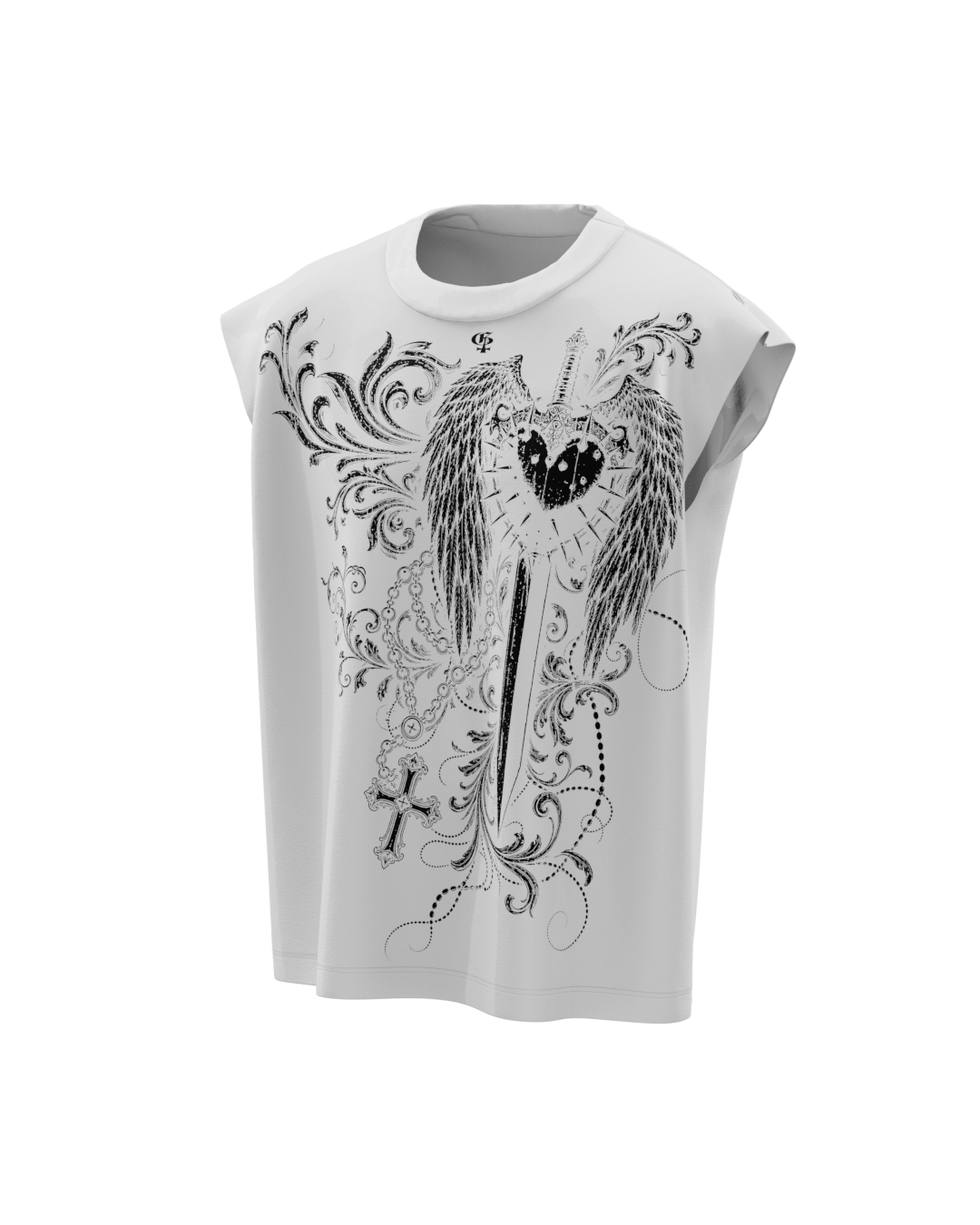 White Dagger Vest